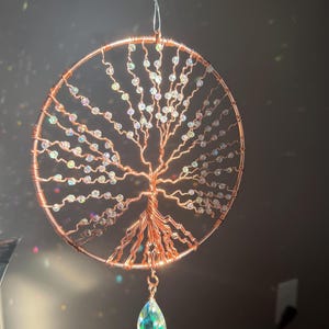Tree of Life Suncatcher Copper